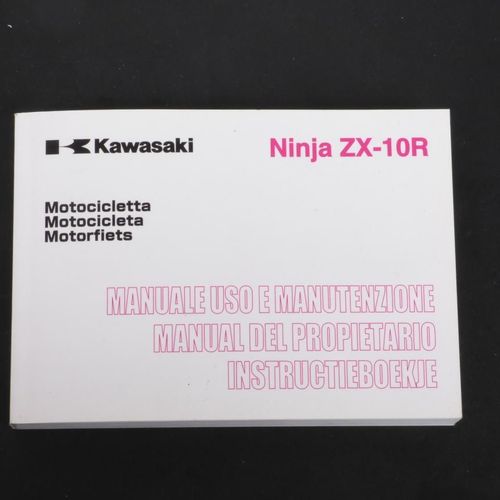 Manuel Du Propriétaire Utilisateur Origine Pour Moto Kawasaki 1000 Zx10r 99976-1366 Occasion