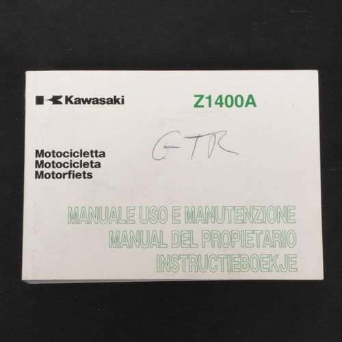 Manuel Du Propriétaire Utilisateur Origine Pour Moto Kawasaki 1400 Gtr 99976-1367 Occasion