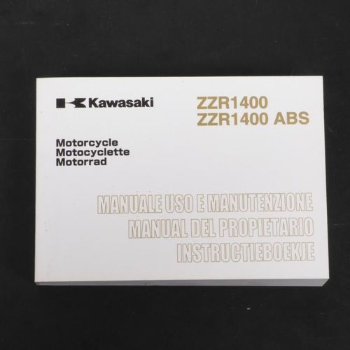 Manuel Du Propriétaire Utilisateur Origine Pour Moto Kawasaki 1400 Zzr 99976-1356 Occasion