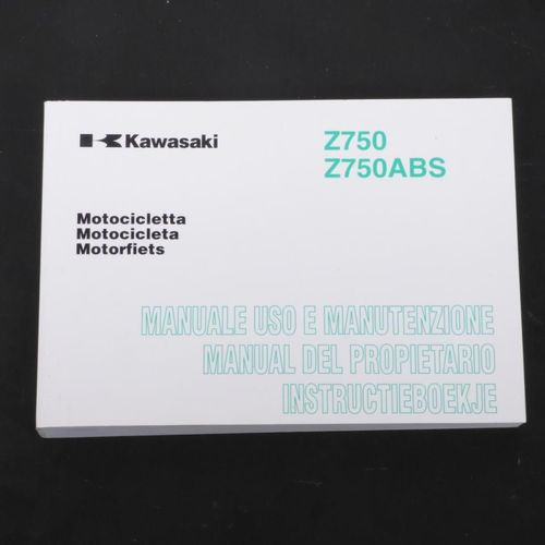 Manuel Du Propriétaire Utilisateur Origine Pour Moto Kawasaki 750 Z 99976-1410 Occasion