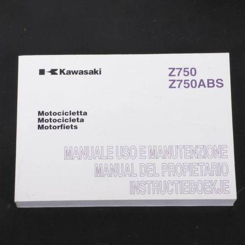 Manuel Du Propriétaire Utilisateur Origine Pour Moto Kawasaki 750 Z 99976-1474 Occasion