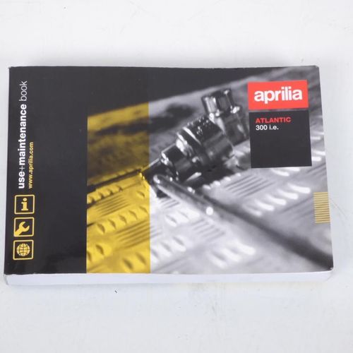 Manuel Du Propriétaire Utilisateur Origine Pour Scooter Aprilia 300 Atlantic 2011 895751 Occasion
