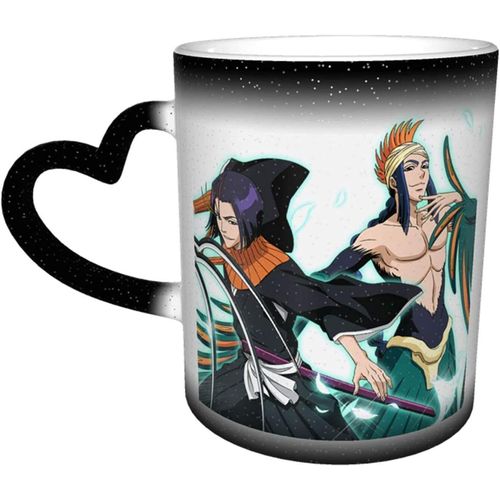 Tasses À Boissons Aux Betteraves Shihouin Yoruichi Shinigami, Tasses Magiques À Café Sensibles À La Chaleur
