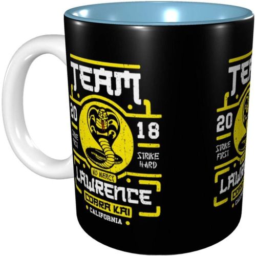 Beets Team Lawre-Nce Co-Br-A K-Ai Fun Graphic Printing Mug/Tasse À Café/Tasse En Céramique/Tasse Mugs 11oz Bleu Ciel