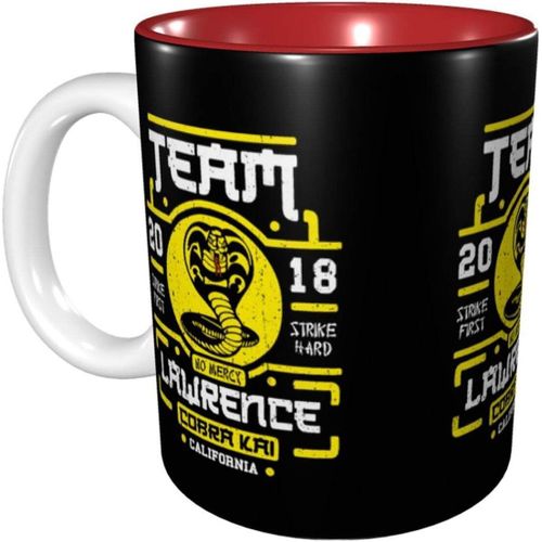 Betteraves Team Lawre-Nce Co-Br-A K-Ai Fun Graphic Printing Mug/Tasse À Café/Tasse En Céramique/Tasse Mugs 11oz Rouge