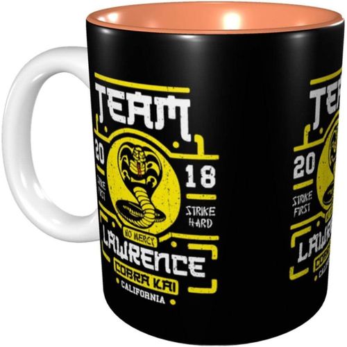 Betteraves Team Lawre-Nce Co-Br-A K-Ai Fun Graphic Printing Mug/Tasse À Café/Tasse En Céramique/Tasse Mugs 11oz Orange