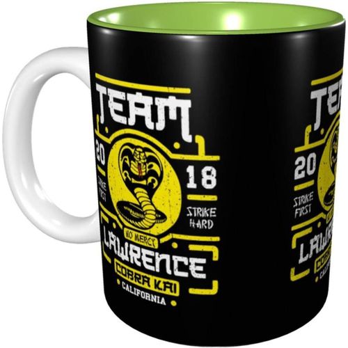Betteraves Team Lawre-Nce Co-Br-A K-Ai Fun Graphic Printing Mug/Tasse À Café/Tasse En Céramique/Tasse Tasses 11oz Vert