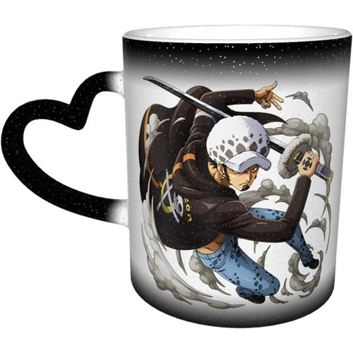 Tasses À Boissons Aux Betteraves, Trafalgar Law, Le Chirurgien, Une Pièce, Tasses Magiques À Café Sensibles À La Chaleur