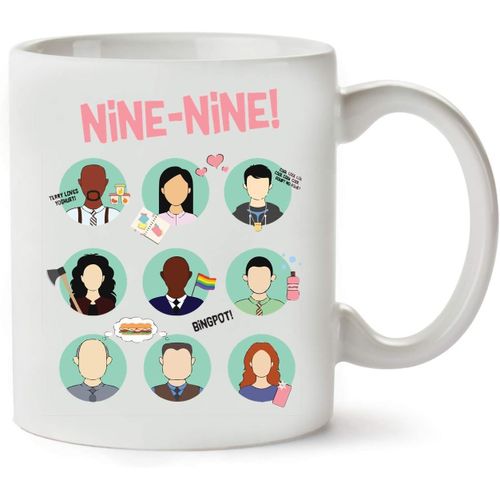 Bakoisland Brooklyn Nine-Nine Squad Tasse À Café Classique