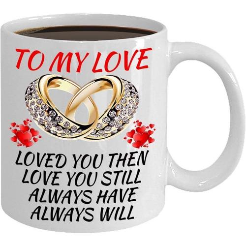 Meilleurs Cadeaux Pour Femme, Mari, Amoureux, Fiancé, Marié, Anniversaire, Mariage, Parents, Famille, Fiançailles Romantiques, Femme, Elle ? Tasse À Café Magique À Changement De Couleur ? Cadeau Pour La Saint-Valentin, Noël