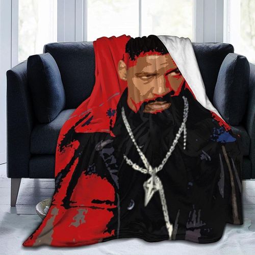 Denzel Washington Training Day Couverture Super Douce Et Confortable En Flanelle Microfibre Légère Pour Lit,60x50 Pouces {39539}