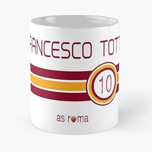 As Roma - Francesco Totti Light Color Classic Mug Best Gift Ceramic 11oz Coffee Mugs