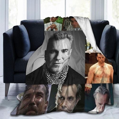 Daniel Day-Lewis Multifonctionnel Léger Et Super Doux Couverture Lit Canapé Canapé Chaise Salon Convient À T60x50 Pouces {38920}