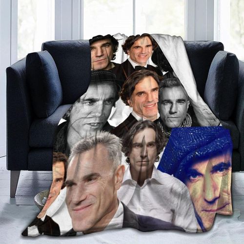 Daniel Day-Lewis Multifonctionnel Léger Et Super Doux Couverture Lit Canapé Canapé Chaise Salon Convient À T60x50 Pouces {38988}