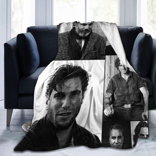 Daniel Day-Lewis Multifonctionnel Léger Et Super Doux Couverture Lit Canapé Canapé Chaise Salon Convient À T60x50 Pouces {38844}