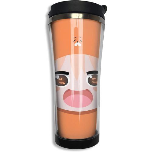 Himouto Umaru-Chan Anime 3d Coffee Cup 14oz Stainless Steel Double Wall Water Bottle Portable Tumblers Travel Mugs 420ml