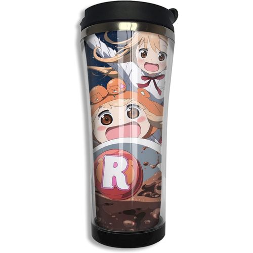 Himouto Umaru-Chan Anime 3d Coffee Cup 14oz Stainless Steel Double Wall Water Bottle Portable Tumblers Travel Mugs 420ml
