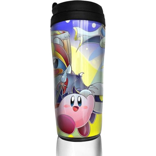 Kirby Return To Dreamland Coffee Cups Travel Mug Warmer Tumbler Cup, Customize Art Water Bottle Coffee Cups With Lids 350ml