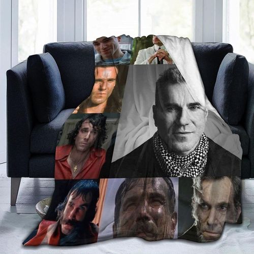 Daniel Day-Lewis Multifonctionnel Léger Et Super Doux Couverture Lit Canapé Canapé Chaise Salon Convient À T60x50 Pouces {38241}
