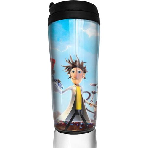 Cloudy With A Chance Of Meatballs Travel Coffee Mugs Double Wall Vacuum Tumblers Insulated Thermos Mug -12 Oz