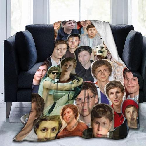 Michael Cera Multifonctionnel Léger Et Super Doux Couverture Lit Canapé Canapé Chaise Salon Convient À Toute60x50 Pouces {37904}