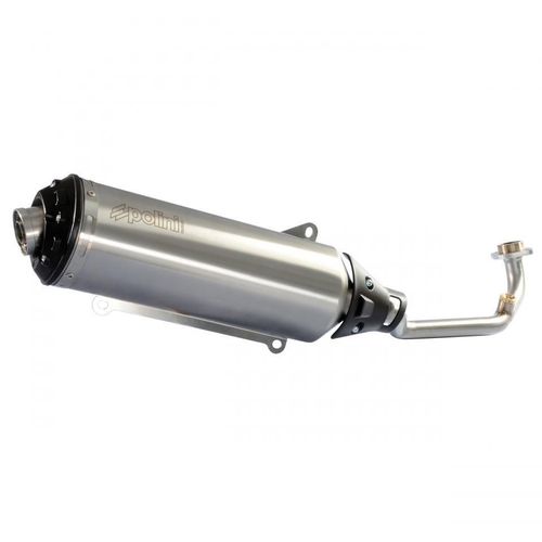 Pot D Échappement Polini Pour Scooter Kymco 400 X-Citing 2012 À 2020 190.0048 / Inox Neuf