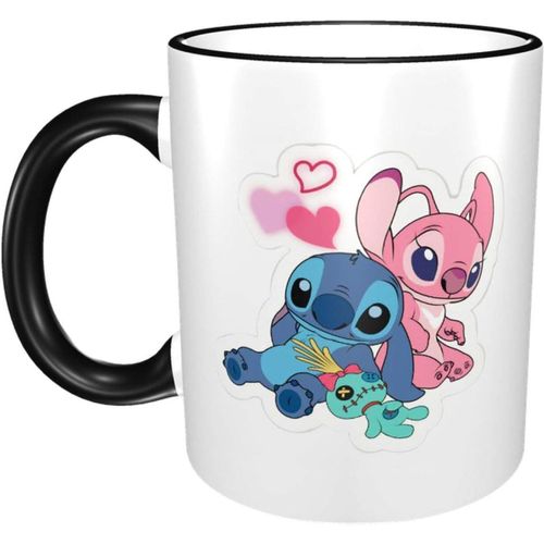 Li-Lo And S.T-It-Ch Coffee Mugs Ceramic Cappuccino Cocoa Soup Cereal Milk Collection Restaurant Bar