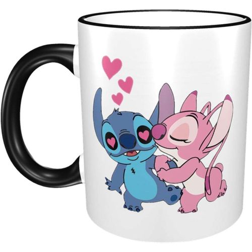 Li-Lo And S.T-It-Ch Coffee Mugs Ceramic Cappuccino Cocoa Soup Cereal Milk Collection Restaurant Bar