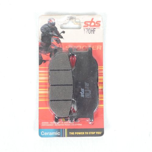 Plaquette De Frein Sbs Pour Scooter Yamaha 500 Tmax 2001 À 2003 170hf / Av Neuf