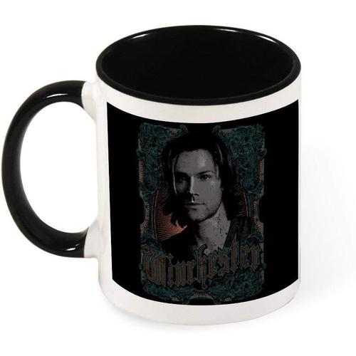 Supernatural Sam Winchester Ceramic Coffee Mug Tea Mug,Gift For Women, Girls, Wife, Mom, Grandma,11 Oz