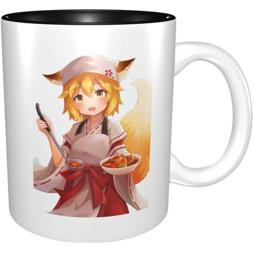 The Helpful Fox Senko-San Senko Anime Ceramic Cup Coffee Mug Unique Funny Coffee Mug Novelty Travel Mug For Men & Women Tea Mugs & Coffee Cups