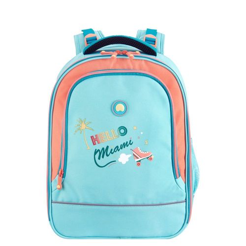 DELSEY PARIS - BACK TO SCHOOL 2019 - Sac A Dos souple 43 cm x 31 cm x 19 cm - 24 L - XS - Turquoise
