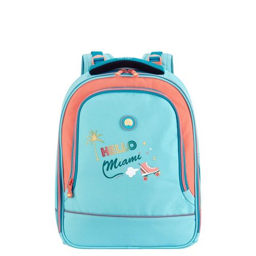 DELSEY PARIS - BACK TO SCHOOL 2019 - Sac A Dos souple 43 cm x 31 cm x 17 cm - 21 L - XS - Turquoise