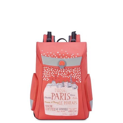 DELSEY PARIS - BACK TO SCHOOL 2020 - Sac a dos souple - 41x31x19 cm - 23 litres - XS - Corail rose