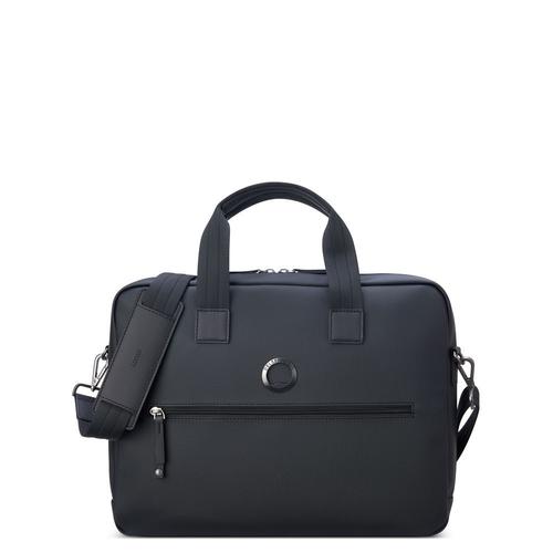 DELSEY PARIS - LEPIC - Serviette rigide 28 cm x 38 cm x 7 cm cm - 7 L - XS - Noir