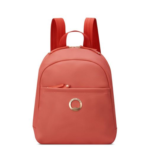DELSEY PARIS - LEPIC - Sac A Dos rigide 30 cm x 25 cm x 9 cm - 6 L - XS - Corail rose