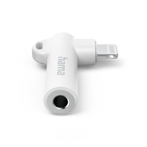 Adaptateur 90° Lightning - 3.5 mm Jack, Blanc