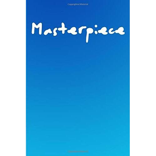 "Masterpiece" Squared Graph-Ruled Notebook (Blue) (Master Color Squared)