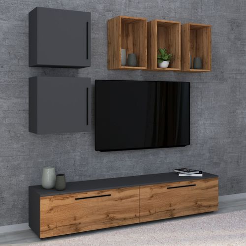Vcm Tv Lowboard Armoire De Télévision Meuble De Rangement Salon Meuble Annexe Arila L Tv Lowboard Armoire De Télévision Meuble De Rangement Salon Meuble Annexe Arila L