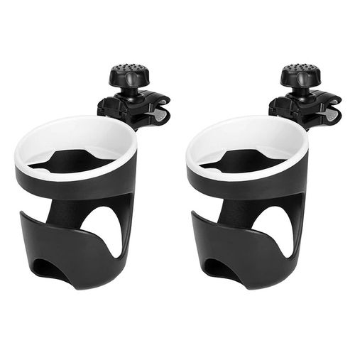 Porte-Gobelet Pour Rail De Bateau Porte- Universel Rotation ¿¿ 360 Degr¿¿S Pince R¿¿Glable Porte- Pour Bateau, 2 Pi¿¿Ces
