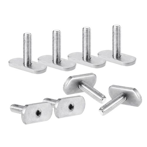 8 Pi¿¿Ces Kayak Rail/Piste M6 Vis Et ¿¿Crous T Fente Boulon Remplacement En Acier Inoxydable Engrenage Boulon De Kayak Accessoires