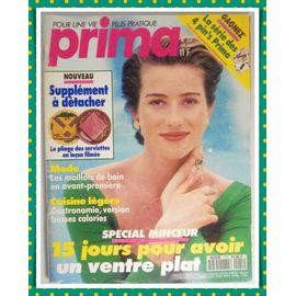 Prima, Pour Une Vie Plus Pratique N°117 : Spécial Minceur, Les Maillots De Bain, Cuisine Légère - Juin 1992