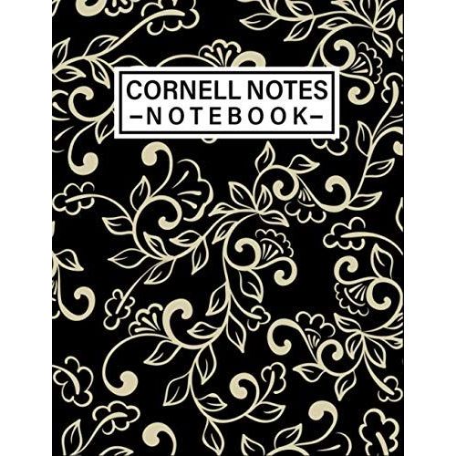 Cornell Notes Notebook: Note Taking Composition Notebook For Writing - College Ruled Medium Lined Journal Note Taking System For School And University.