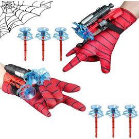 Ensemble de 5 gants d'éveil, rouge et bleu, créatif, doigts en