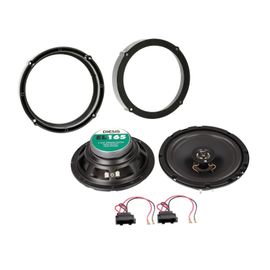 Kit 2 haut-parleurs coaxiaux 165mm compatible avec Seat Skoda VW