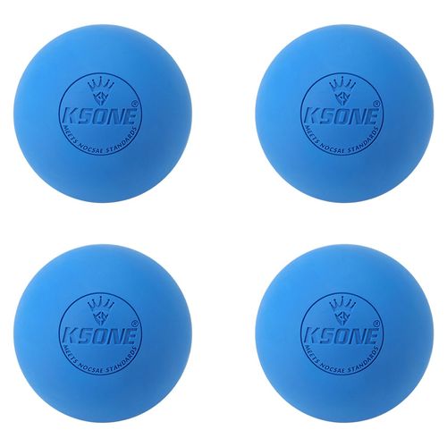 4x Balle De Massage 6.3 Cm Fascia Balle Balle De Crosse Yoga Relaxation Musculaire Soulagement De La Douleur Balle De Physioth¿¿Rapie Portable 8