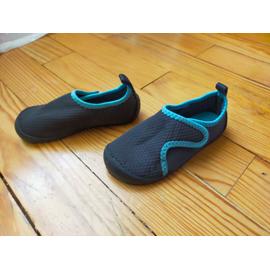 Chaussons enfant eco-conçus - Gris foncé - Decathlon