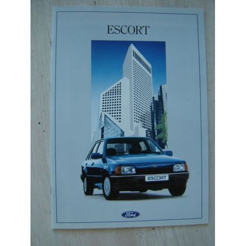 Auto / Dépliant Publicitaire Ford Escort