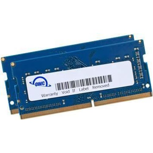 OWC 8.0GB (2x 4GB) 2400MHz DDR4 PC4-19200 SO-DIMM 260 Pin CL17 Memory Upg. Kit (2 x 4GB, 2400 MHz, RAM DDR4, SO-DIMM), Mémoire vive, Bleu