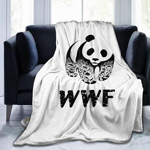 Couverture Douce Panda Wwf, Couverture Animale, Douce, Confortable, Légère, Pour Canapé, Lit, Canapé, Chaise,